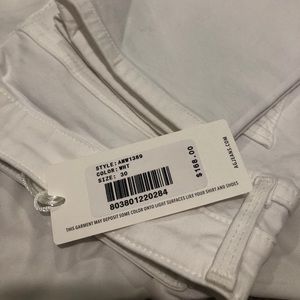 AG The Legging Ankle white sz 30
